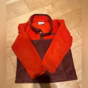 Columbia Orange Toddler Fleece 4T